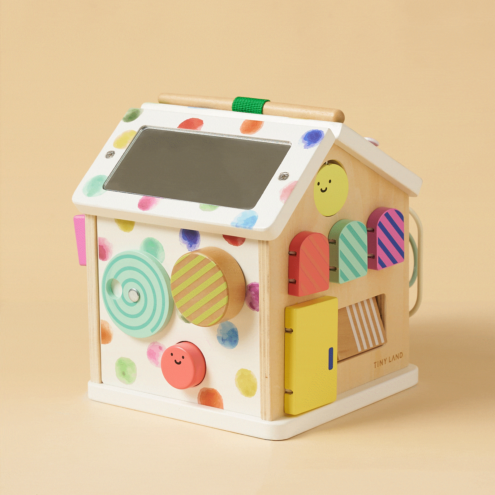 Cottage Activity Cube - Rainbow