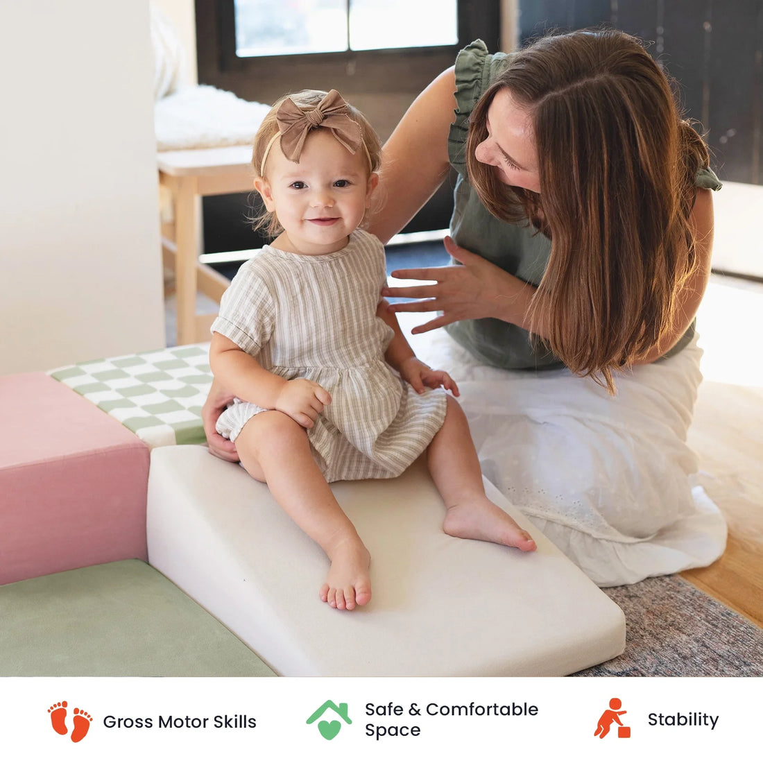 PlayNest Climbing Blocks - Morandi