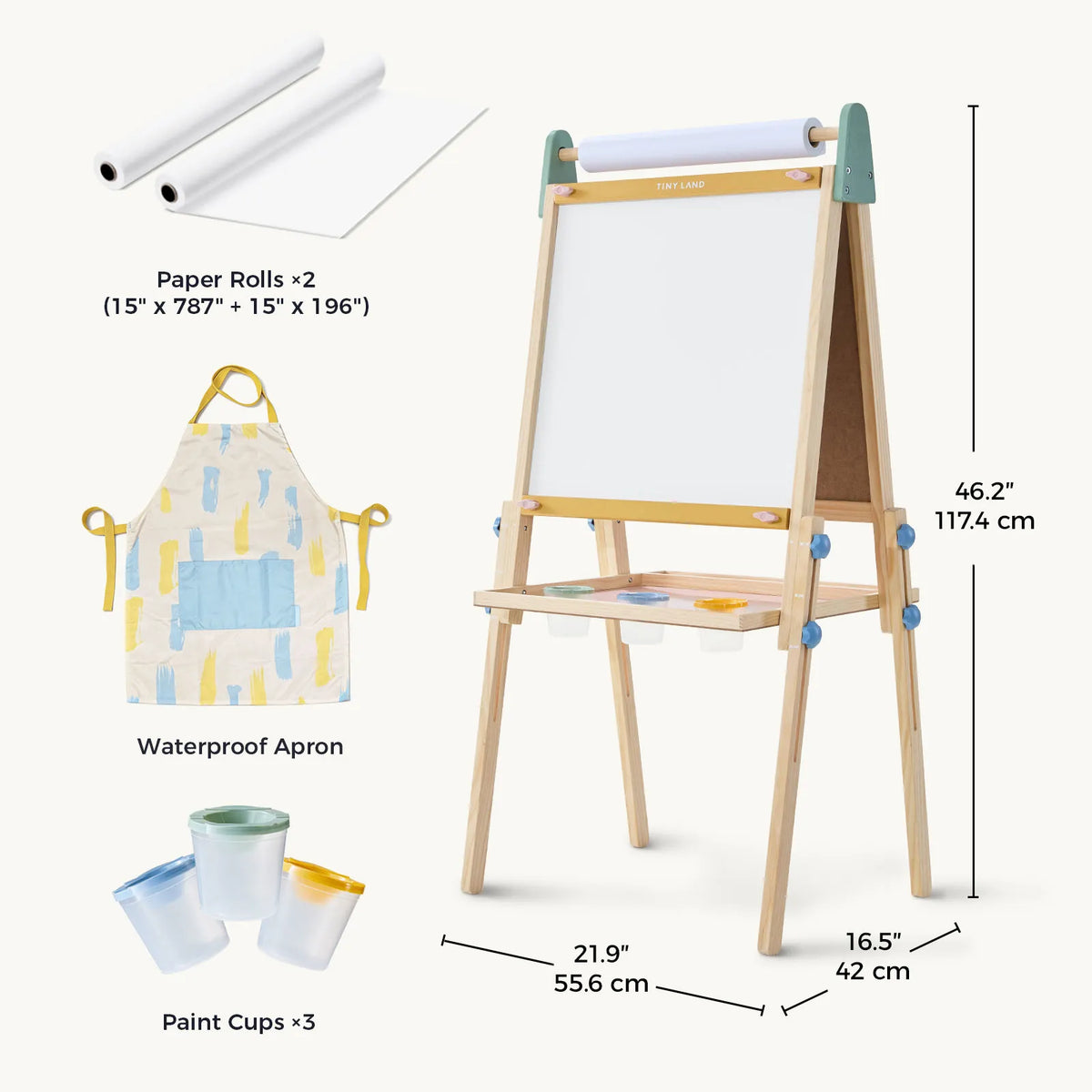 3-in-1 Art Easel for Kids