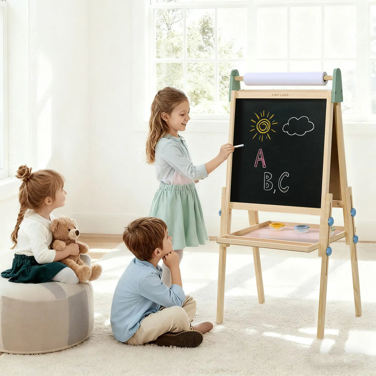 3-in-1 Art Easel for Kids