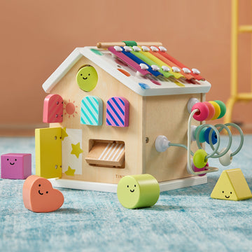 Cottage Activity Cube - Rainbow