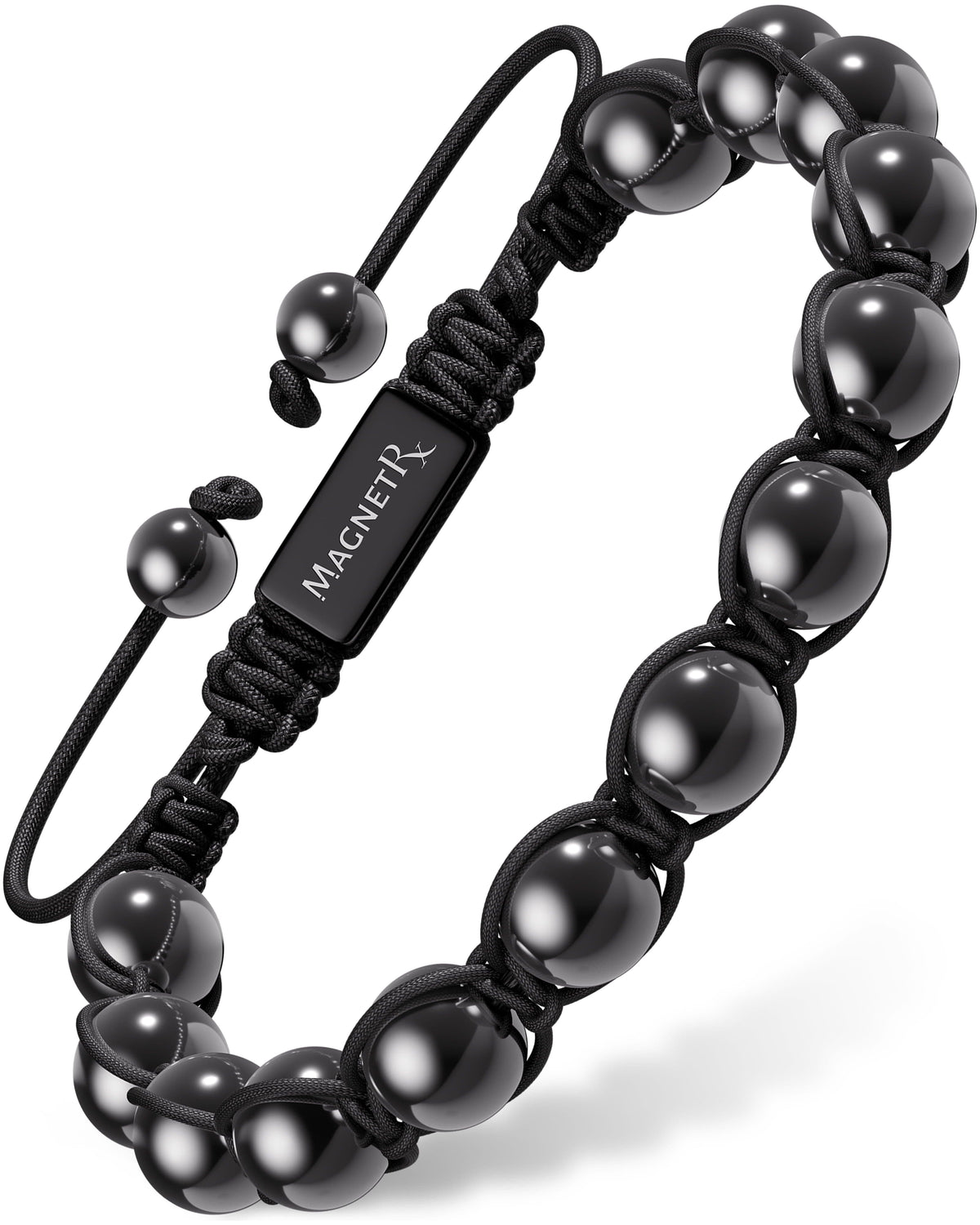 High Power Magnetic Hematite Bracelet Bali Style